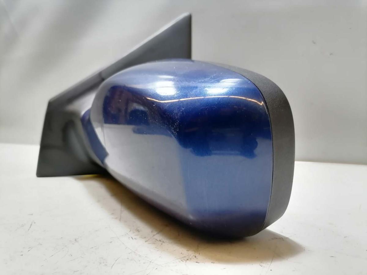 Renault Clio 3 original Außenspiegel links NV432 Monaco Blau elektrisch BJ05